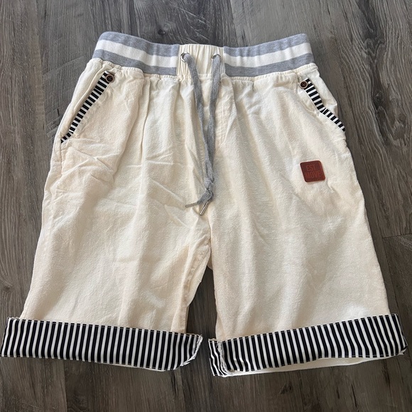 🤩 FREE Gift😍 NEW! Men’s Shein Nautical Preppy Shorts - Picture 1 of 3